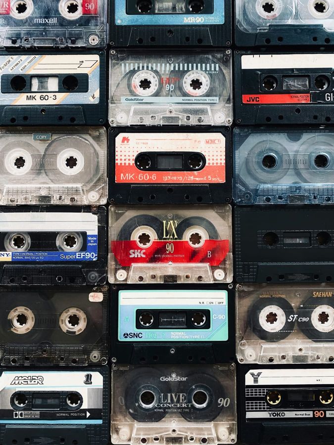 Real vintage cassettes